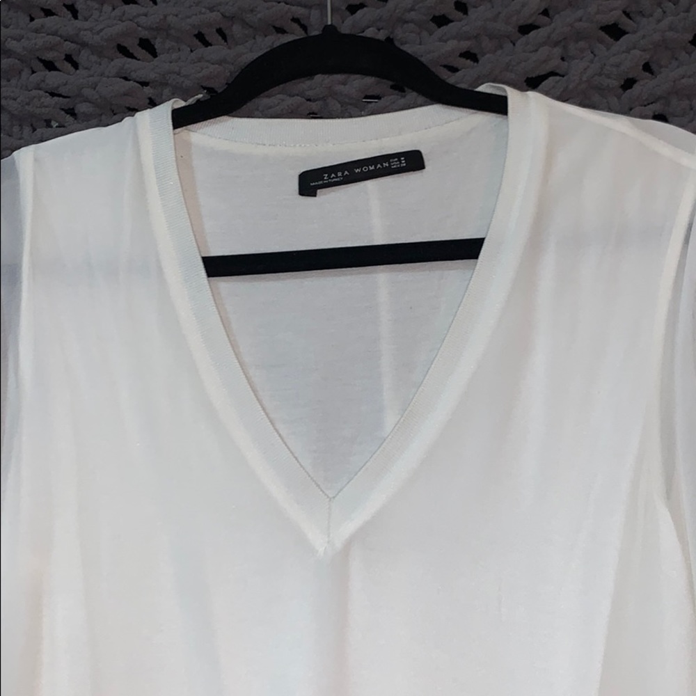 White Zara Top - Picture 3 of 4